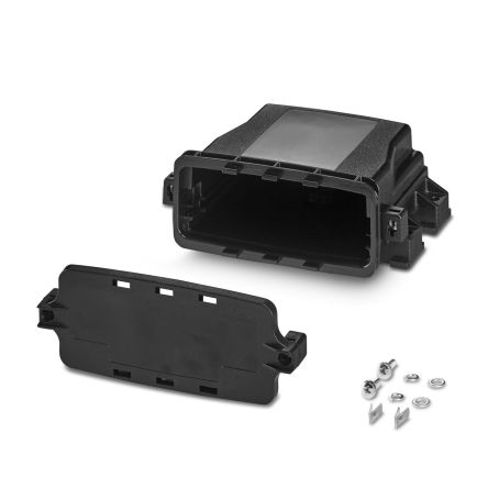 Phoenix Contact Vertical Enclosure Enclosure Type ECS-KIT Series , 163.8 x 119.9 x 62.1mm, Polycarbonate Electronic [1311023]; 286-1586