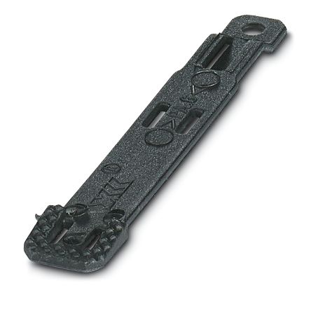 Phoenix Contact 0826530 Cable Tie Cable Marker Carrier, Black, 16 → 136mm Cable, 0826530 [0826530]; 286-1997