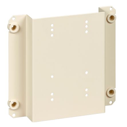 Schneider Electric PrismaSeT Series RAL 9003 Sheet Steel Mounting Plate, 150mm H, 300mm W for Use with PrismaSeT G [LVS03144]; 287-5980