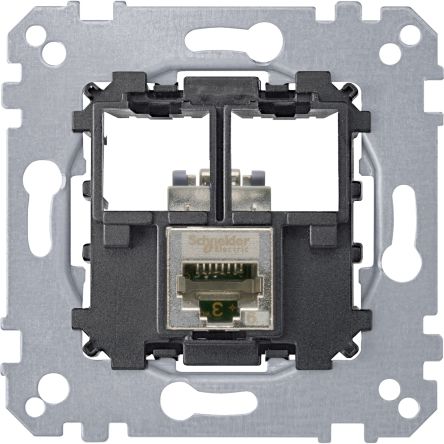 Schneider Electric Grey, 1 Gang, Merten Inserts [MTN4576-0021]; 287-5994