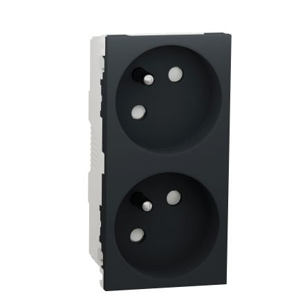 Schneider Electric Anthracite, 2 Gang, New Unica [NU306954]; 287-6017