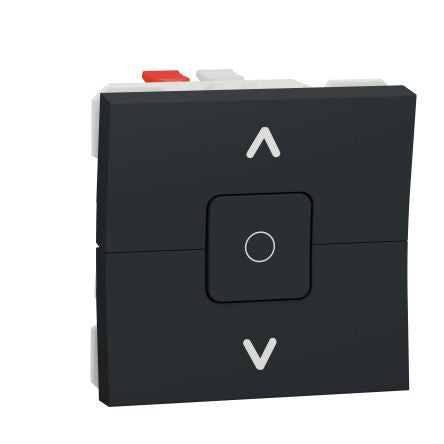 Schneider Electric Anthracite Rocker Switch, 1 Gang, New Unica [NU320854]; 287-6022
