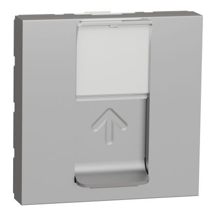 Schneider Electric Grey, 1 Gang, New Unica [NU344930]; 287-6029