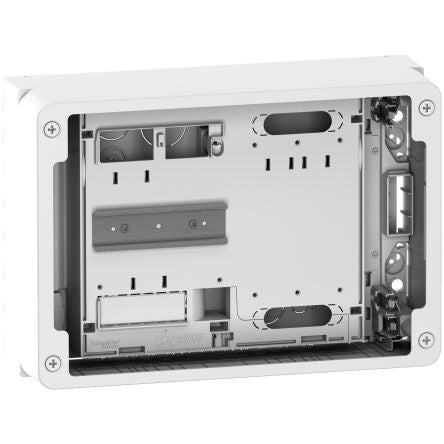 Schneider Electric White Rectangular Adaptable Enclosure Box, 357mm x 250mm x 135mm [R9H18416]; 287-6085