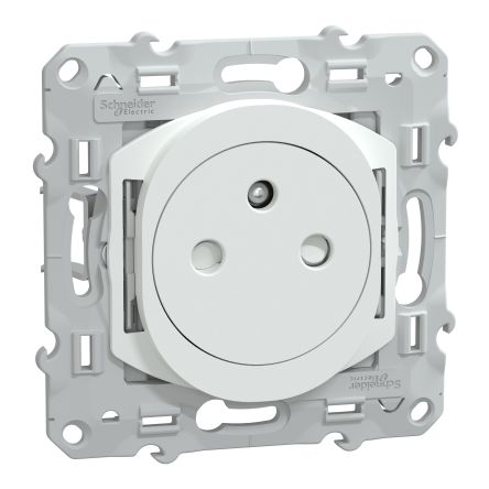 Schneider Electric White, 1 Gang, Ovalis C Series [S320052C]; 287-6100