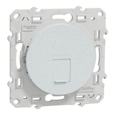 Schneider Electric White, 1 Gang, Odace [S510476]; 287-6134