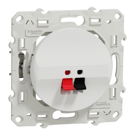Schneider Electric White, 1 Gang, Odace [S520487]; 287-6147