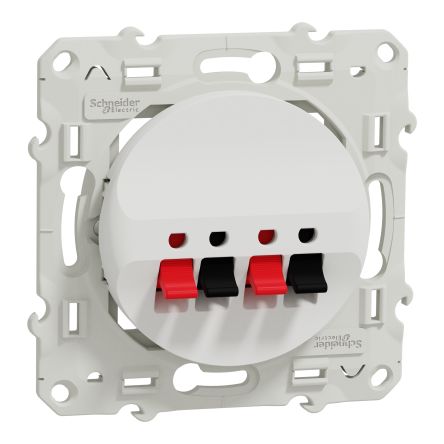 Schneider Electric White, 1 Gang, Odace [S520488]; 287-6148