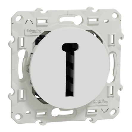 Schneider Electric White, 1 Gang, Odace [S520496]; 287-6150