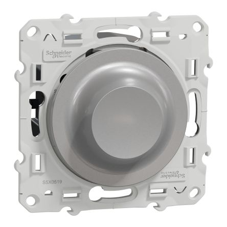 Schneider Electric Grey, 1 Way, 1 Gang, Odace [S530519]; 287-6198