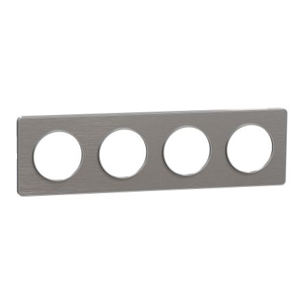 Schneider Electric Grey, 4 Gang, Odace [S530808J]; 287-6206