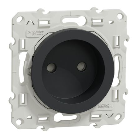 Schneider Electric Anthracite, 1 Gang, Odace [S540033]; 287-6207