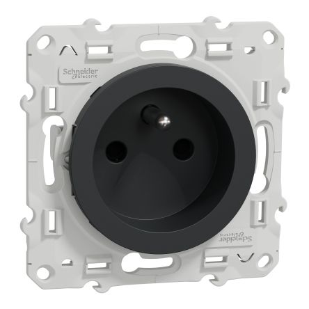 Schneider Electric Anthracite, 1 Gang, Odace [S540049]; 287-6208