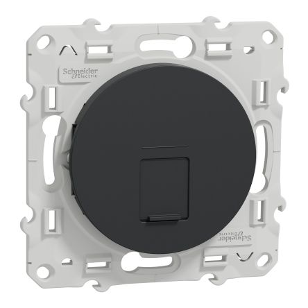 Schneider Electric Anthracite, 1 Gang, Odace [S540476]; 287-6216