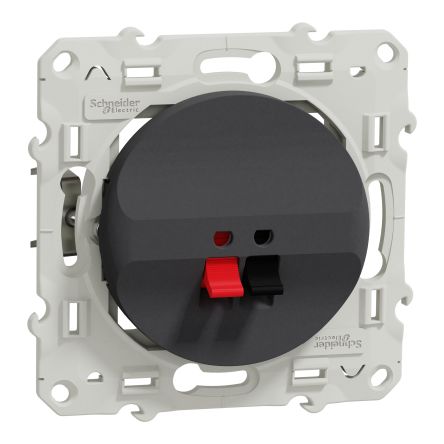 Schneider Electric Anthracite, 1 Gang, Odace [S540487]; 287-6221
