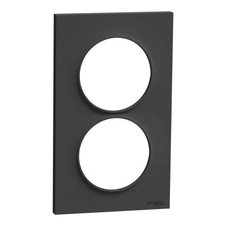 Schneider Electric Anthracite, 2 Gang, Odace [S540714]; 287-6233