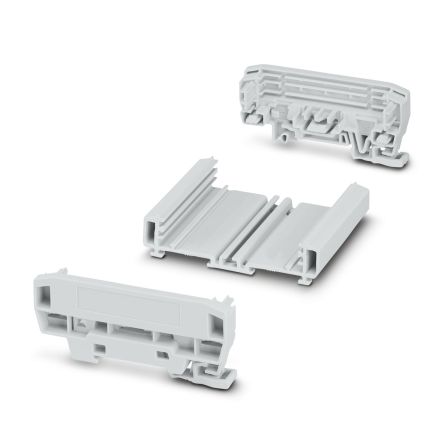 Phoenix Contact Profile Housing Enclosure Type UM-BASIC Series , 83.8 x 92.3 x 39.45mm, PVC DIN Rail Enclosure [1300345]; 287-7642