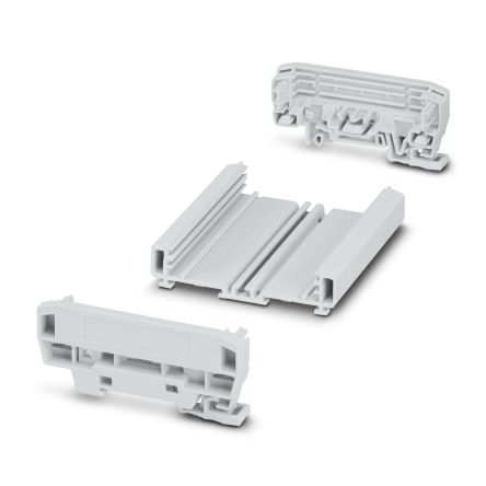 Phoenix Contact Profile Housing Enclosure Type UM-BASIC Series , 103.8 x 92.3 x 39.45mm, PVC DIN Rail Enclosure [1300346]; 287-7643