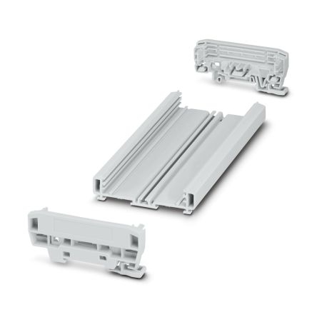 Phoenix Contact Profile Housing Enclosure Type UM-BASIC Series , 183.8 x 92.3 x 39.45mm, PVC DIN Rail Enclosure [1300349]; 287-7647