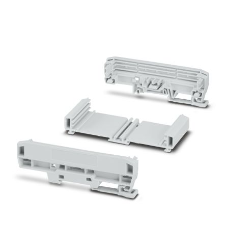 Phoenix Contact Profile Housing Enclosure Type UM-BASIC Series , 63.8 x 127.8 x 39.45mm, PVC DIN Rail Enclosure [1300352]; 287-7650