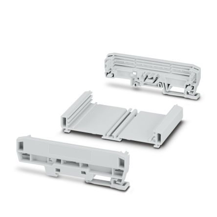 Phoenix Contact Profile Housing Enclosure Type UM-BASIC Series , 83.8 x 127.8 x 39.45mm, PVC DIN Rail Enclosure [1300353]; 287-7651