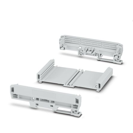 Phoenix Contact Profile Housing Enclosure Type UM-BASIC Series , 83.8 x 142.3 x 39.45mm, PVC DIN Rail Enclosure [1300361]; 287-7658