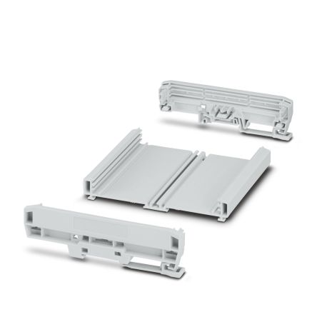 Phoenix Contact Profile Housing Enclosure Type UM-BASIC Series , 123.8 x 142.3 x 39.45mm, PVC DIN Rail Enclosure [1300363]; 287-7660