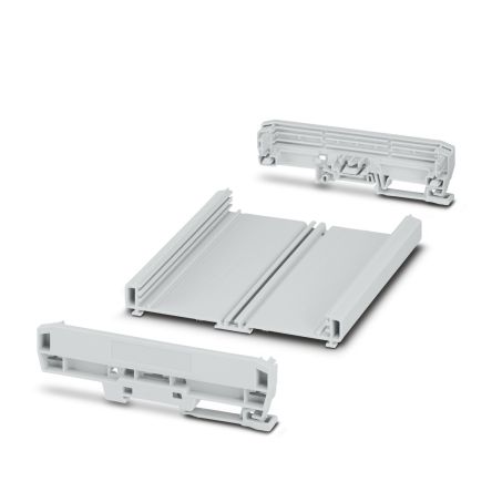 Phoenix Contact Profile Housing Enclosure Type UM-BASIC Series , 153.8 x 142.3x 39.45mm, PVC DIN Rail Enclosure [1300364]; 287-7661