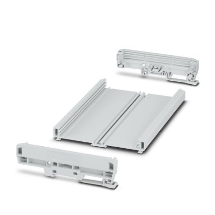 Phoenix Contact Profile Housing Enclosure Type UM-BASIC Series , 183.8 x 142.3 x 39.45mm, PVC DIN Rail Enclosure [1300365]; 287-7662