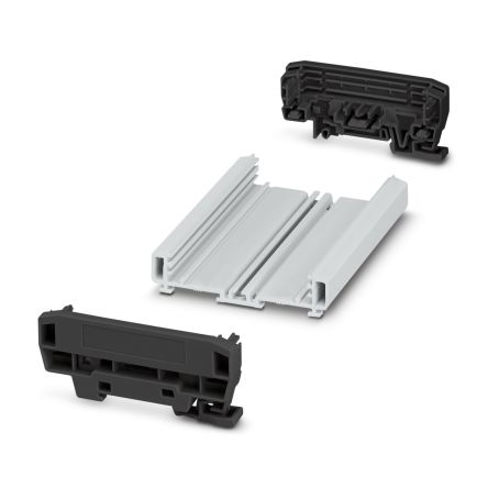 Phoenix Contact Profile Housing Enclosure Type UM-PRO Series , 123.8 x 92.3 x 39.45mm, Polyamide DIN Rail Enclosure [1310929]; 287-7670