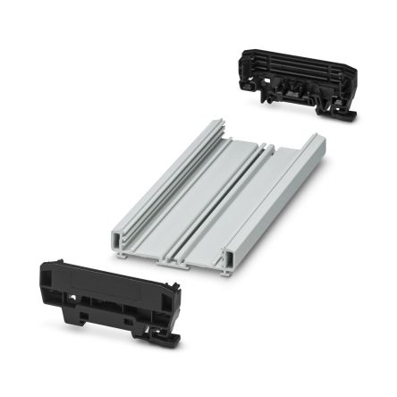 Phoenix Contact Profile Housing Enclosure Type UM-PRO Series , 203.8 x 92.3 x 39.45mm, Polyamide DIN Rail Enclosure [1310933]; 287-7673
