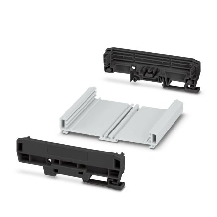 Phoenix Contact Profile Housing Enclosure Type UM-PRO Series , 103.8 x 127.8 x 39.45mm, Polyamide DIN Rail Enclosure [1310941]; 287-7677