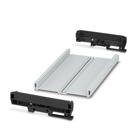 Phoenix Contact Profile Housing Enclosure Type UM-PRO Series , 203.8 x 142.3 x 39.45mm, Polyamide DIN Rail Enclosure [1310990]; 287-7689