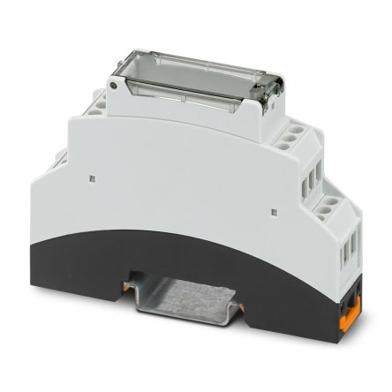 Phoenix Contact DIN Rail Housing Enclosure Type BC Series , 17.8 x 89.7 x 60.7mm, Polycarbonate DIN Rail Enclosure [1311001]; 287-7691