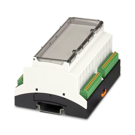 Phoenix Contact DIN Rail Housing Enclosure Type BC Series , 107.6 x 89.7 x 60.7mm, Polycarbonate DIN Rail Enclosure [1311009]; 287-7699