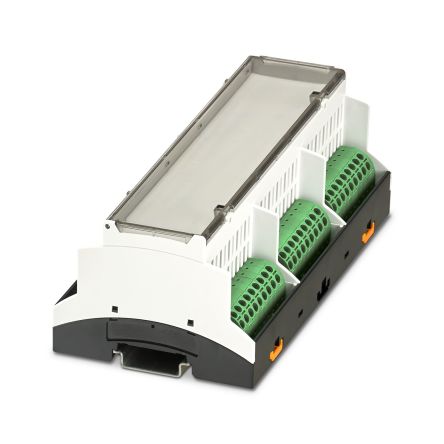 Phoenix Contact DIN Rail Housing Enclosure Type BC Series , 161.6 x 89.7 x 60.7mm, Polycarbonate DIN Rail Enclosure [1311012]; 287-7703