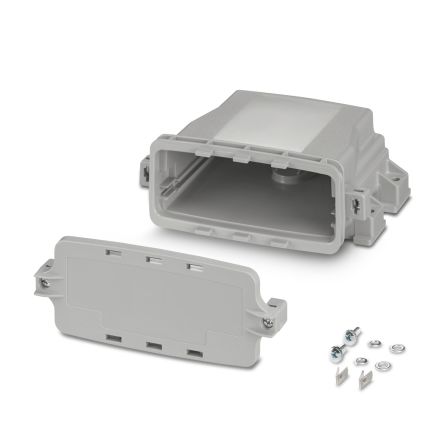 Phoenix Contact Empty Enclosure Enclosure Type ECS Series , 164 x 120 x 64mm, Polycarbonate Electronic Housing [1311021]; 287-7706