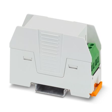 Phoenix Contact DIN Rail Housing Enclosure Type EH Series , 22.6 x 77 x 50.2mm, ABS, Polycarbonate DIN Rail Enclosure [1311033]; 287-7711