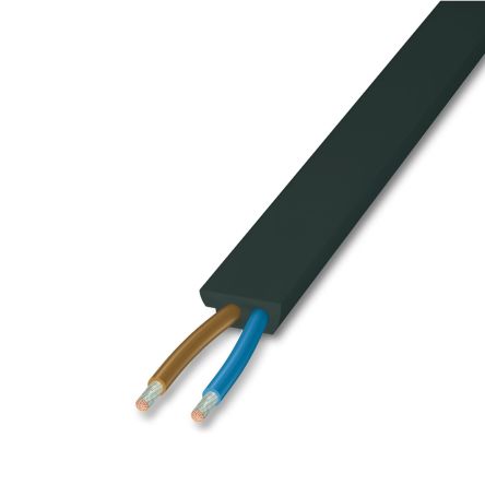 Phoenix Contact VS-ASI-FC-PUR-BK Series Flat Ribbon Cable, 100m Length, Unterminated to Unterminated [1404896]; 287-7716