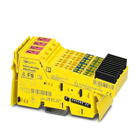 Phoenix Contact Inline Series Safety Module, 4 Outputs, 24 V dc [2700804]; 287-7834