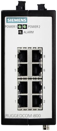 Siemens i800, Unmanaged 10 Port Network Switch With PoE [6GK6008-0AS20-0UT0]; 287-9512