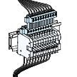 Schneider Electric Linergy Series Copper Terminal Block for Use with Linergy Linergy TA Auxiliary Connector, PrismaSeT [LVS04228]; 288-0737