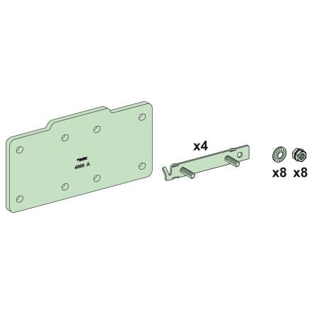 Schneider Electric Linergy Series Joint for Use with Linergy LGYE busbar, PrismaSeT P Enclosure, 240 x 130mm [LVS04623]; 288-0794