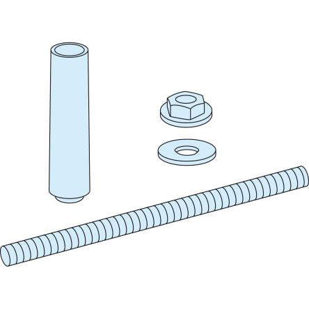 Schneider Electric Linergy Series Screw Set for Use with Linergy LGY Busbar, Linergy LGYE Busbar, PrismaSeT P Cubicle [LVS04646]; 288-0803