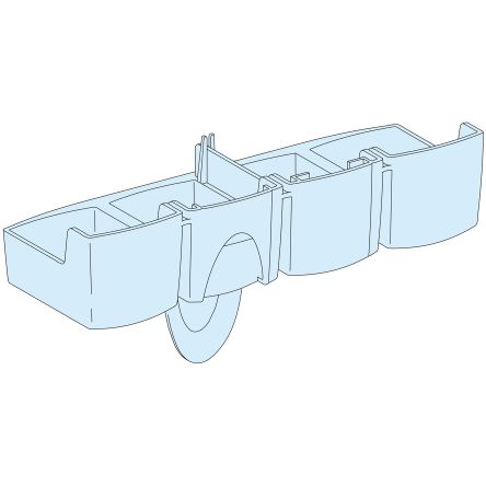 Schneider Electric Linergy Series Accessory Kit for Use with Linergy FC Device Feeder, PrismaSeT P Cubicle, 139 x 49mm [LVS04809]; 288-0844