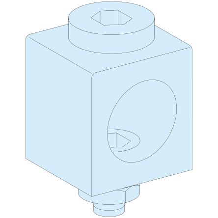 Schneider Electric Linergy Series Aluminium for Use with M10 Drilled Busbar [LVS07052]; 288-0869