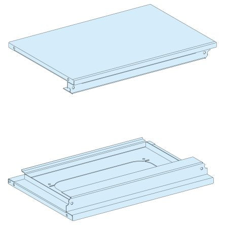 Schneider Electric PrismaSeT G Series Sheet Steel Plate for Use with PrismaSeT G Enclosure, 545 x 230mm [LVS08371]; 288-1247