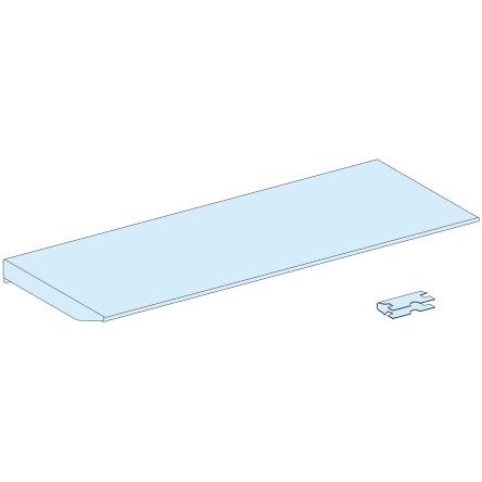 Schneider Electric PrismaSeT G Series Sheet Steel Canopy for Use with PrismaSeT PrismaSeT G Enclosure, 600 x 280mm [LVS08830]; 288-1349
