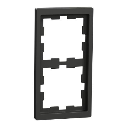 Schneider Electric Black, 2 Gang, MTN [MTN4020-6534]; 288-1435