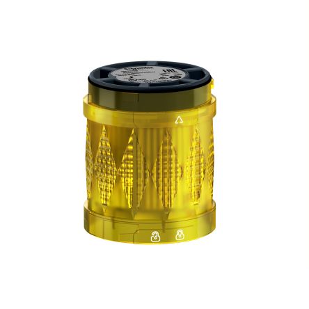 Schneider Electric Harmony XVU Series Yellow Signal Tower, 1 Lights, 24 V, Base Mount [XVUC68]; 288-1469